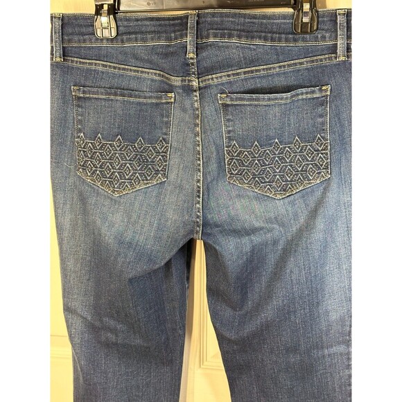 NYDJ Sheri Slim Jeans Women's Size 12p Medium Wash Lift and Tuck Excellent Cond - Picture 6 of 15